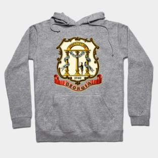 1876 Georgia Coat of Arms Hoodie